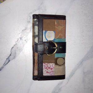 Coach/Chanel multicolor wallet